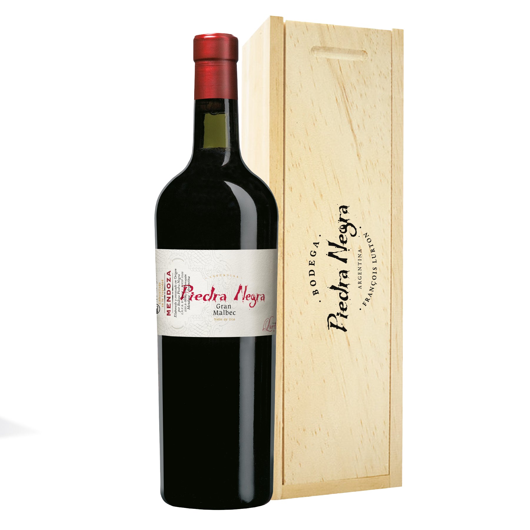 Gran Malbec + Caja de madera de regalo