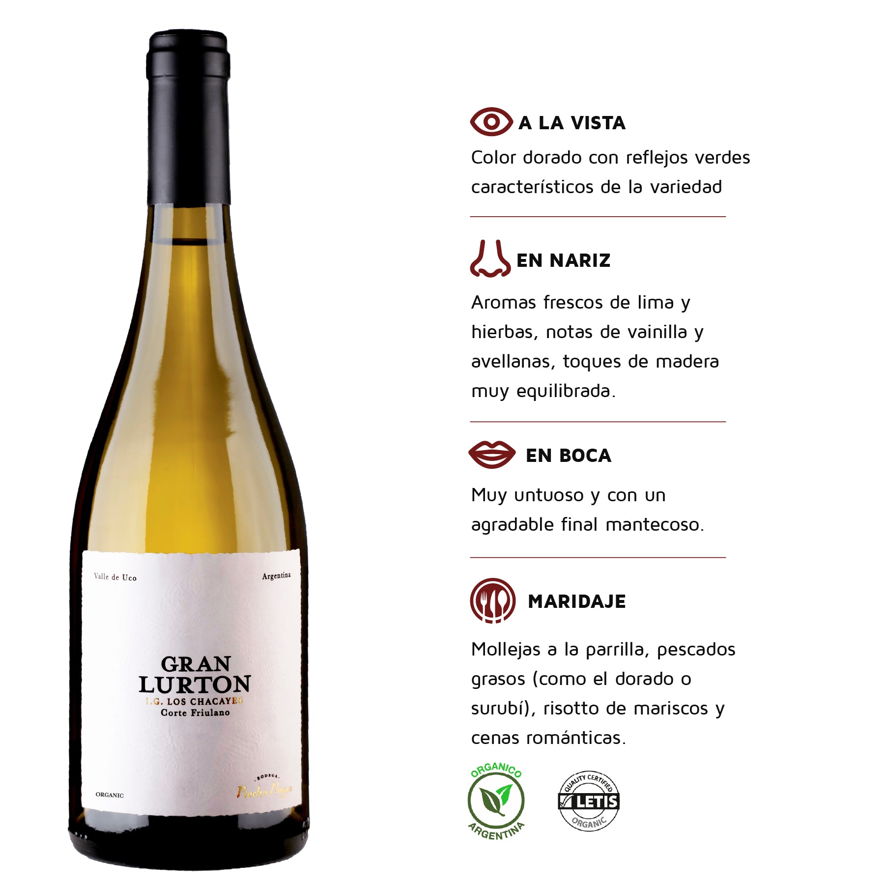 Gran Lurton blanco Corte Friulano